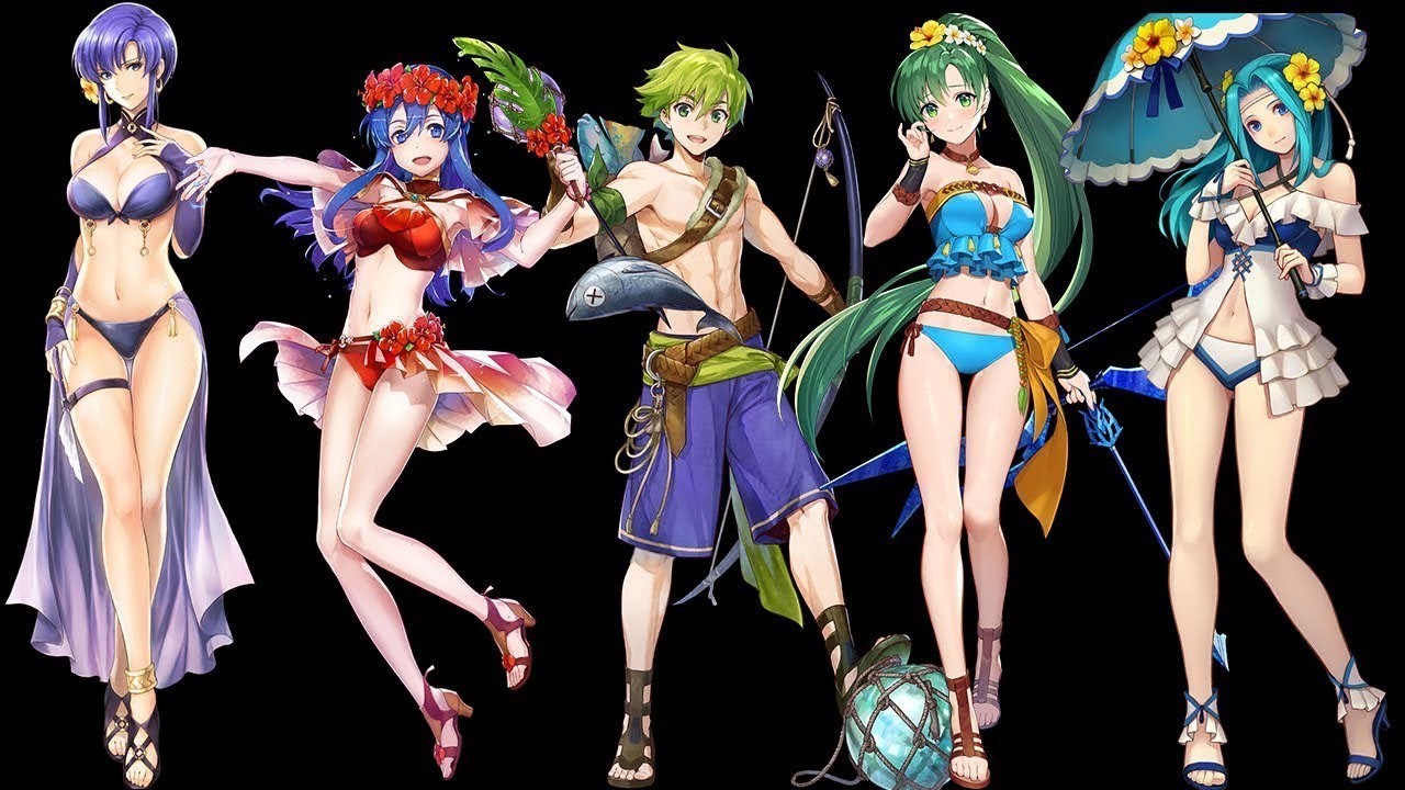 Fire Emblem Heroes: Voice Clips - Summer Refreshes (Ursula, Lilina, Wolt, Lyn, Fiora)