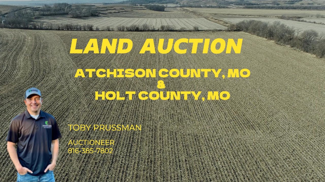 164+/- Acres Tarkio River Bottom Farm Auction | Atchison & Holt County MO | Premier Land