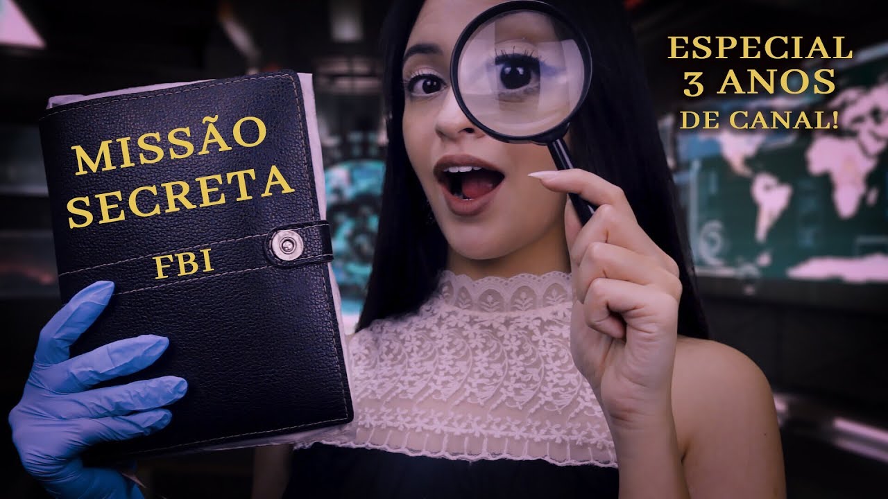 [ASMR] FBI 🔍 Corte de Cabelo, Tatuagem, Dentista - AGENTE SECRETO: Roleplay Original Futurista