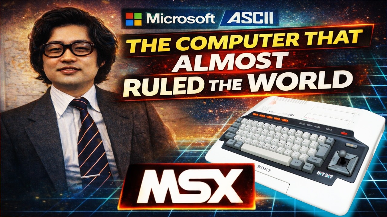 История MSX: компьютерный стандарт, который чуть не покорил мир.
