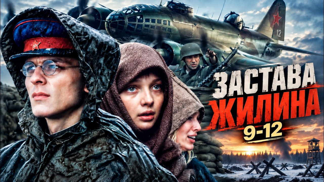 ЗАСТАВА ЖИЛИНА // 9-12 серии // Смотреть ФИЛЬМ онлайн бесплатно