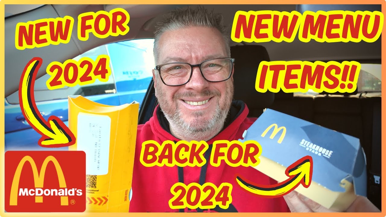 NEW McDONALD'S JANUARY MENU! Taste Test of the Steakhouse Stack and The Fajita Chicken One