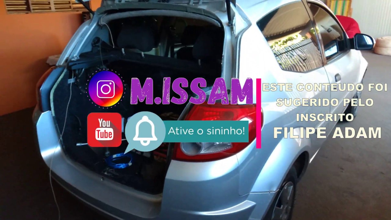 Como Colocar Luz No Porta Mala Ford Ka {Maicon Issam}