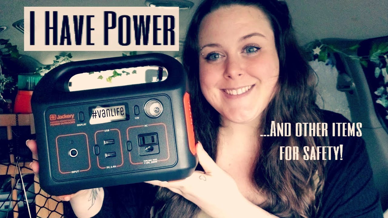 New Stuff For The Van: Power and Safety