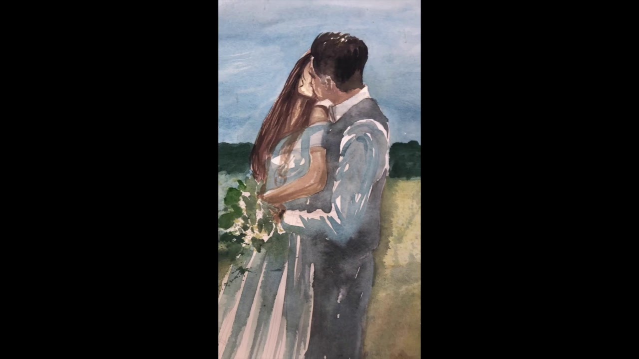 Aquarell - Parportrait