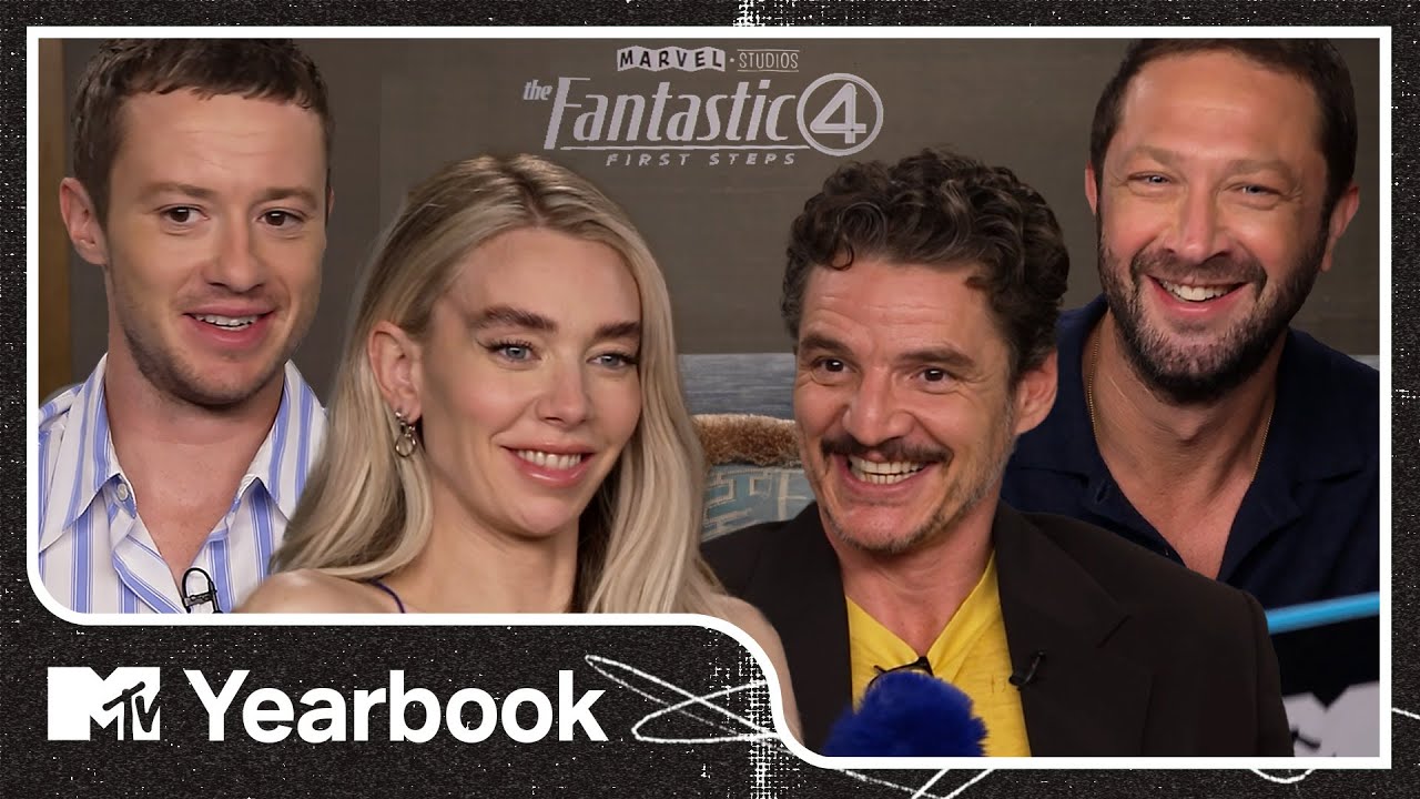 The Fantastic Four: First Steps Cast Play MTV Yearbook 🤣 | MTV Movies