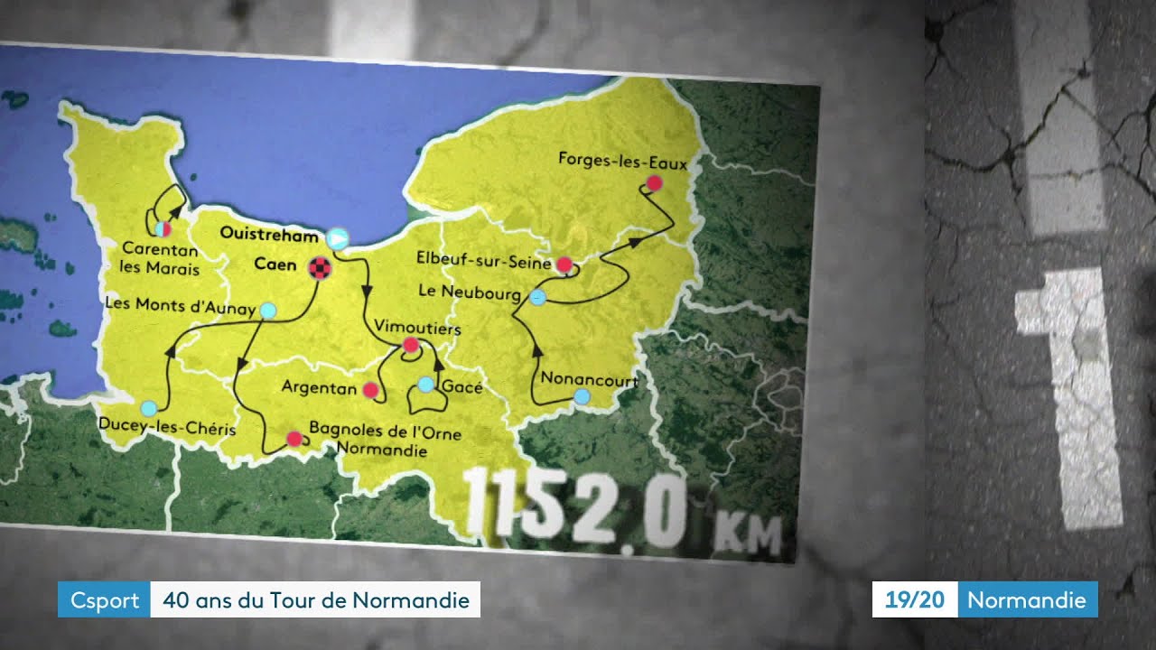 Le Tour de Normandie 2022 sur France 3 Normandie
