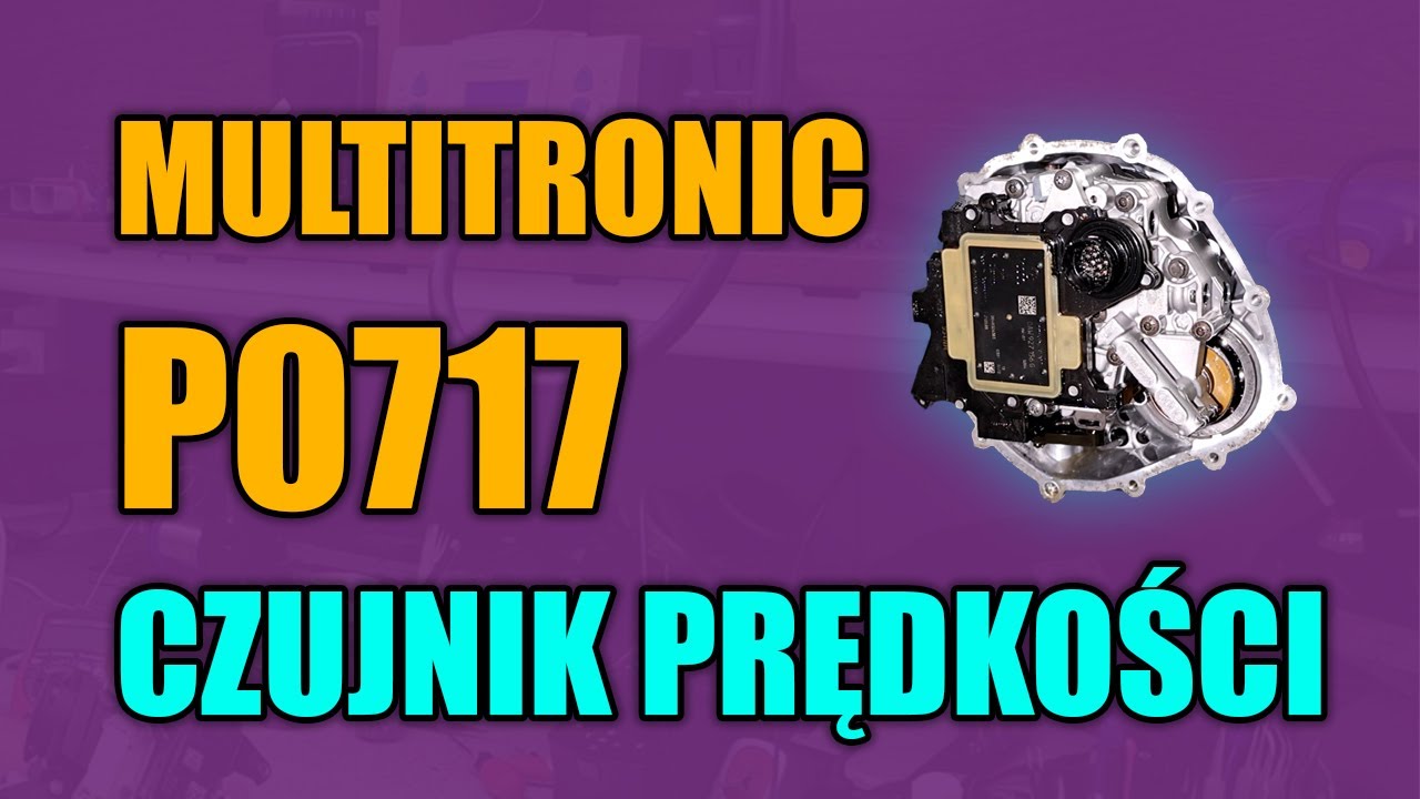 Multitronic P0717 czujnik prędkości wejściowej skrzyni biegów G182 - naprawa regeneracja