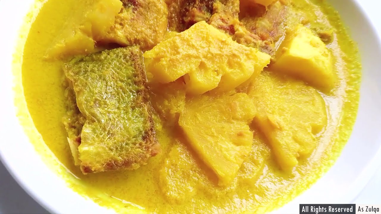Masak Lemak Nenas Ikan Masin @ Gulai Nenas Ikan Masin /Ikan Masin Masak Lemak Cili Api dengan Nanas