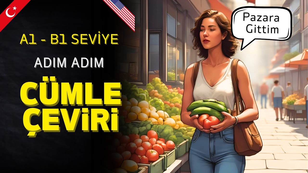 İngilizce Cümle Çeviri (A1-B1),  Sokak Pazarında Alışveriş