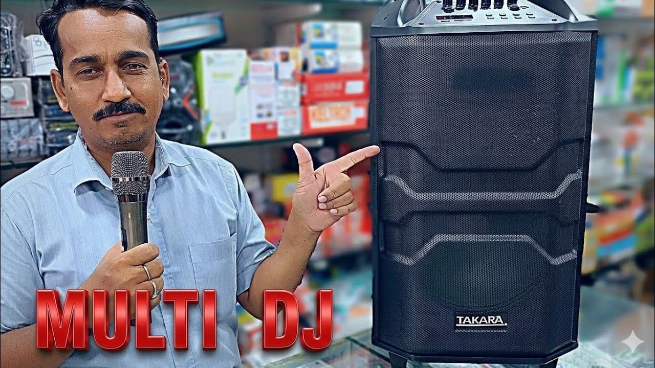 Best Karaoke Speaker| Takara Karaoke T. 6112 _ 12