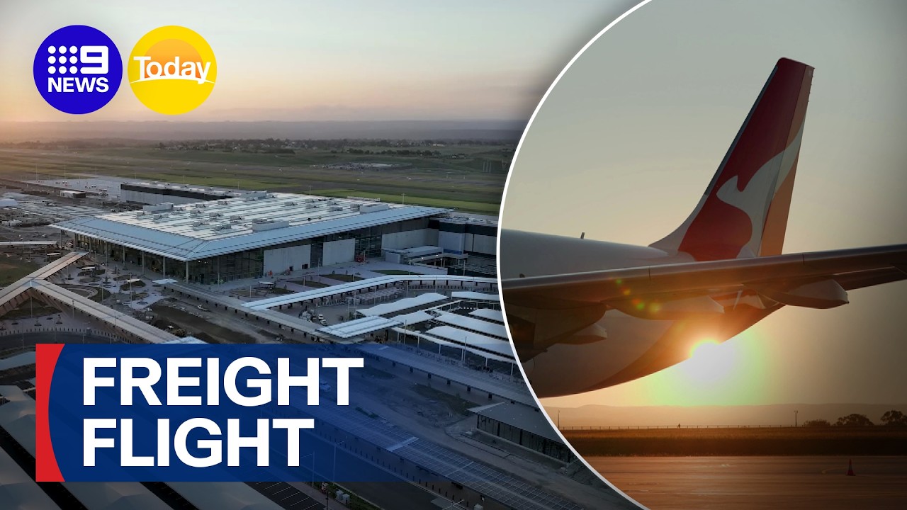 First flight set to take off from Western Sydney Airport | 9 News Australia