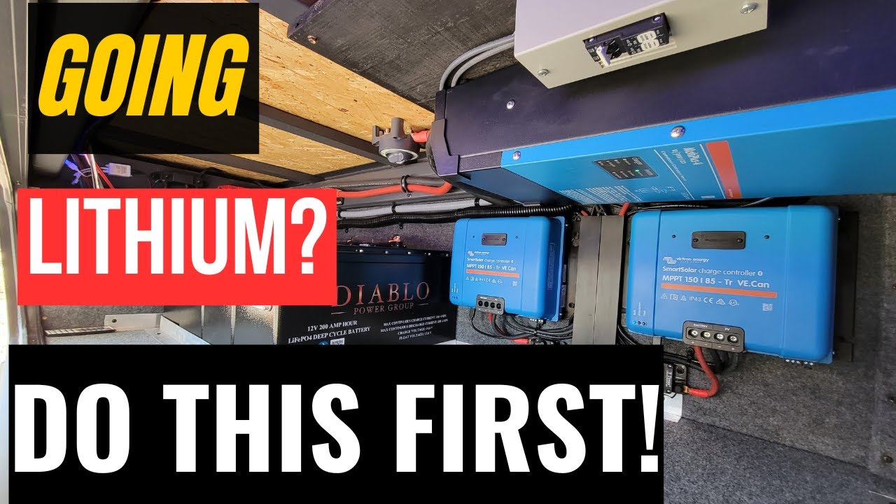 RV Lithium Battery Upgrade Explained | Charger, Settings, & Shunt Monitor Setup!