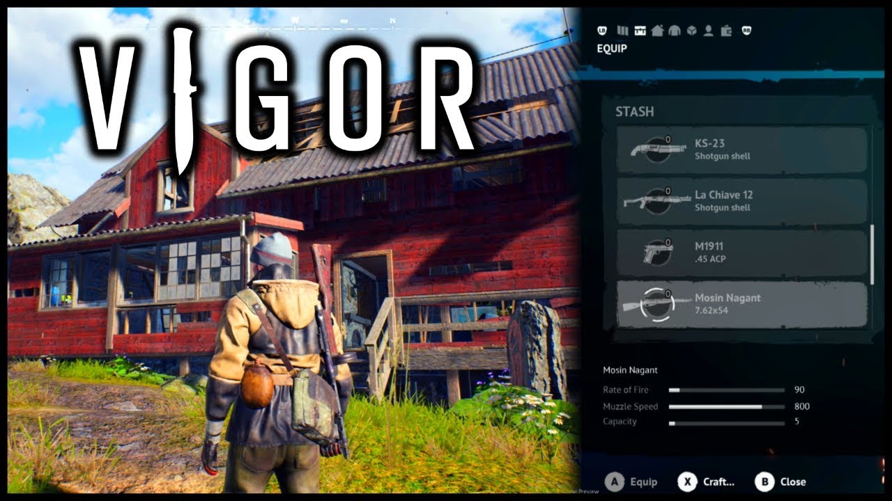 VIGOR | Weapons List, Supply Crates, Shelter Tour & More!