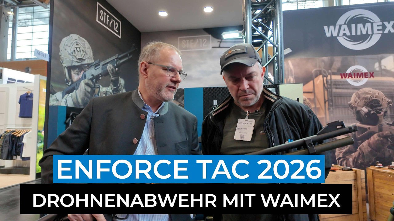 Waimex Fabarm: Drohnenabwehr mit Flinte auf der Enforce Tac 2026