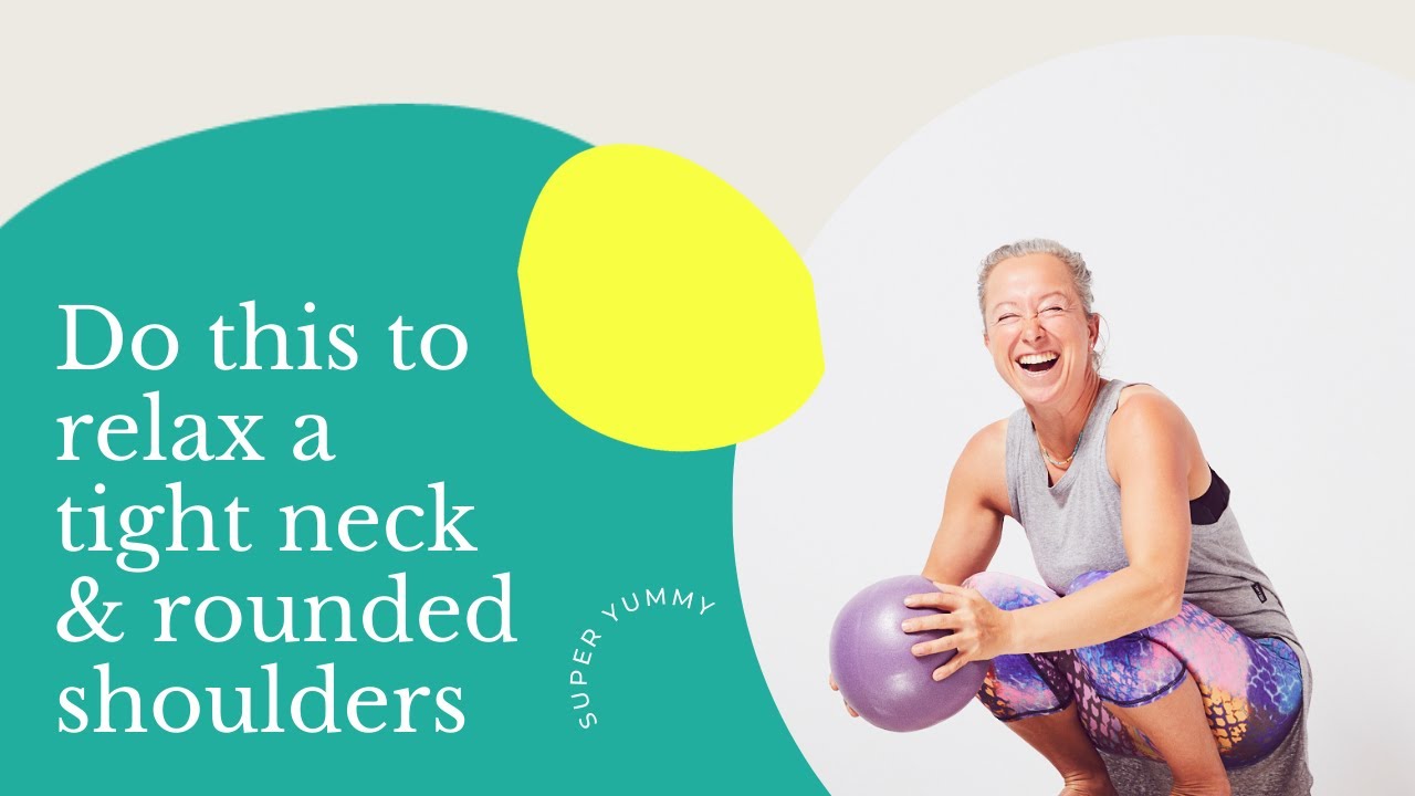Improve your breathing, relax your neck, restore rounded shoulders & enjoy relaxing!