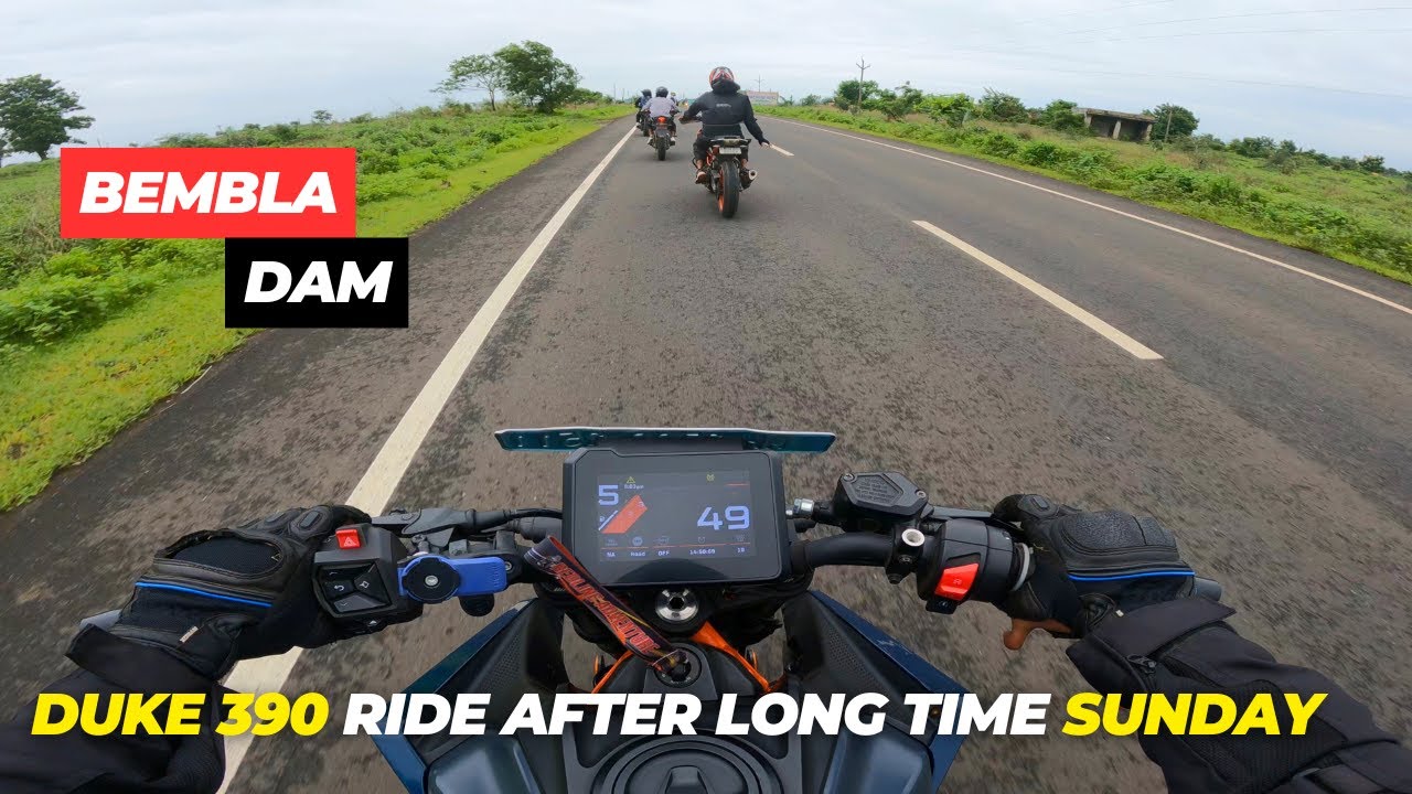Duke 390 RIDE After Long Time TO NEW DAM
