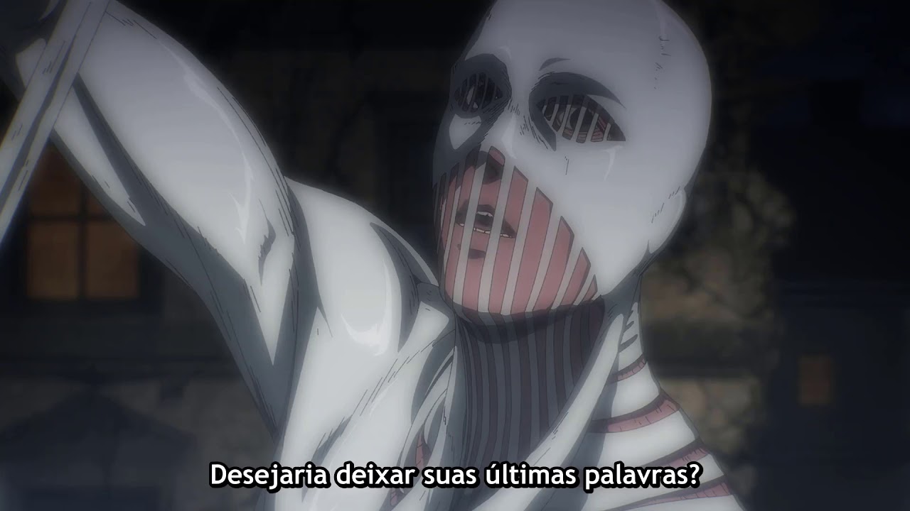 Attack On Titan- Martelo De Guerra VS Tit&atilde; De Ataque Legendado