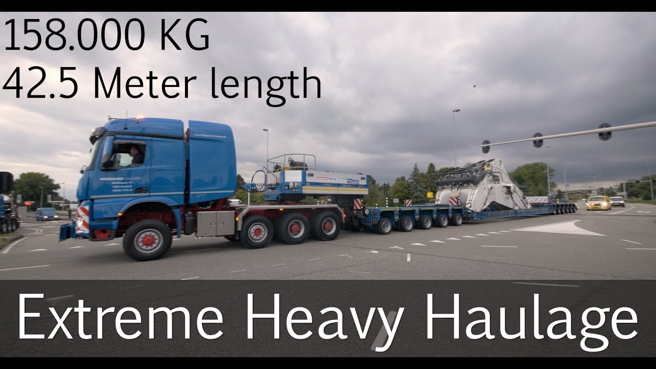 Extreme Long and Heavy Haulage, Hegmann Transit Arocs SLT 4163, Mackdag 2018 Truckshow