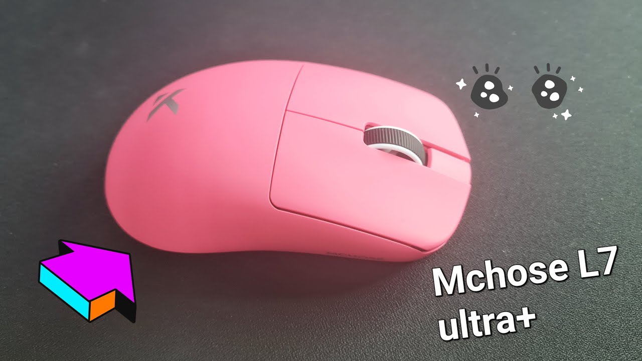 Удачная мышка на рынке мышек под коготь, Mchose L7 ULTRA+. Топовая игровая мышка.