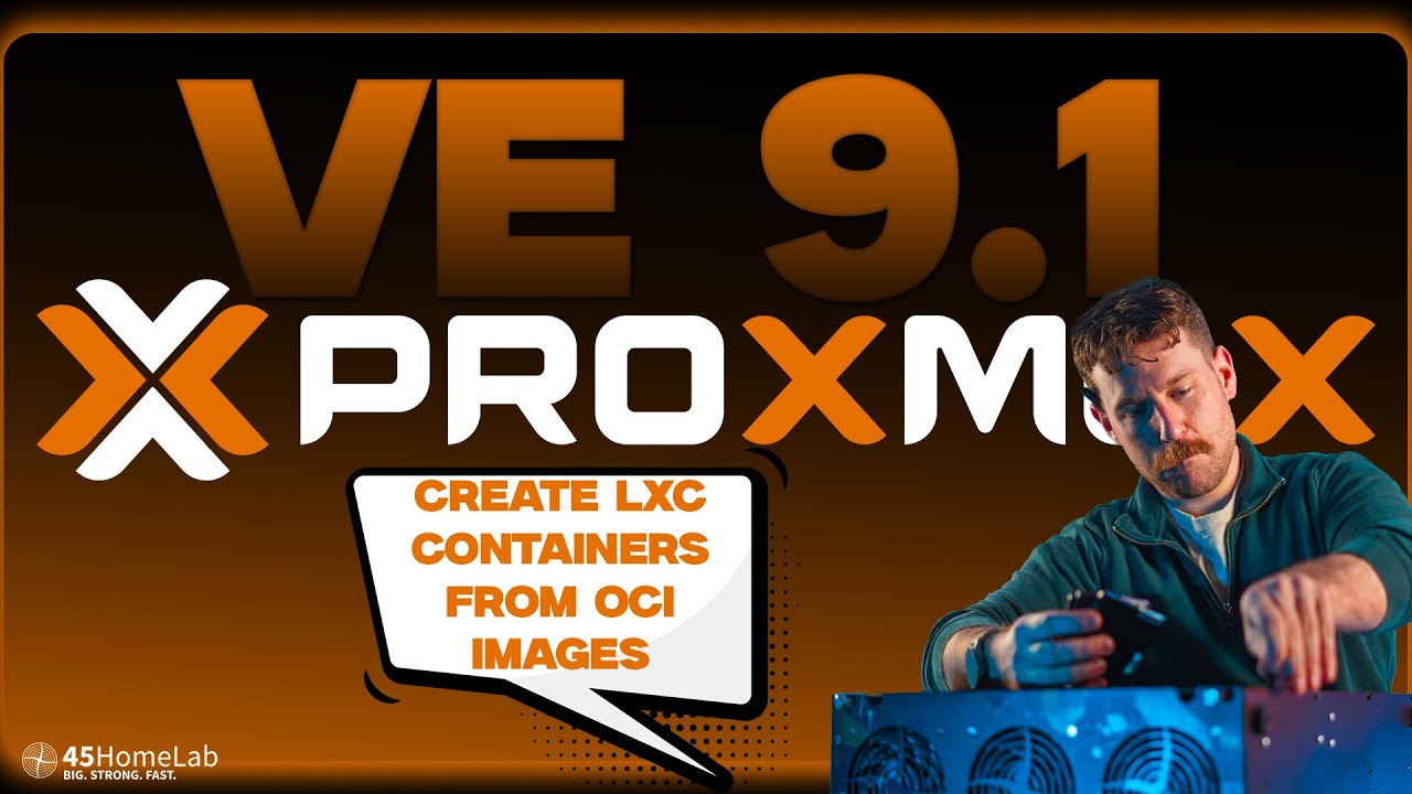 #proxmoxve 9.1 Changes Everything: Run OCI Container Images Without Docker (On HL 15 Beast)