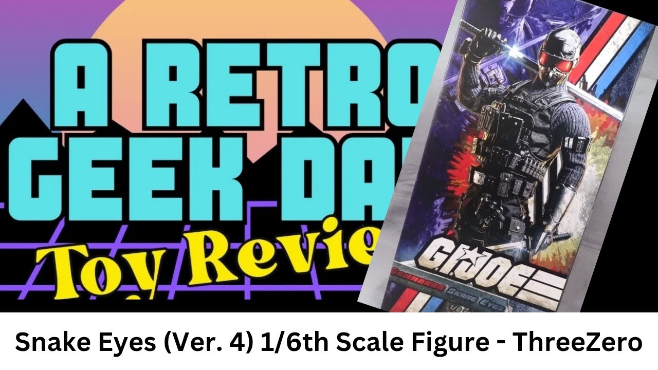 Snake Eyes (Ver.4) 1/6th Scale Figure - ThreeZero Unboxing and Review