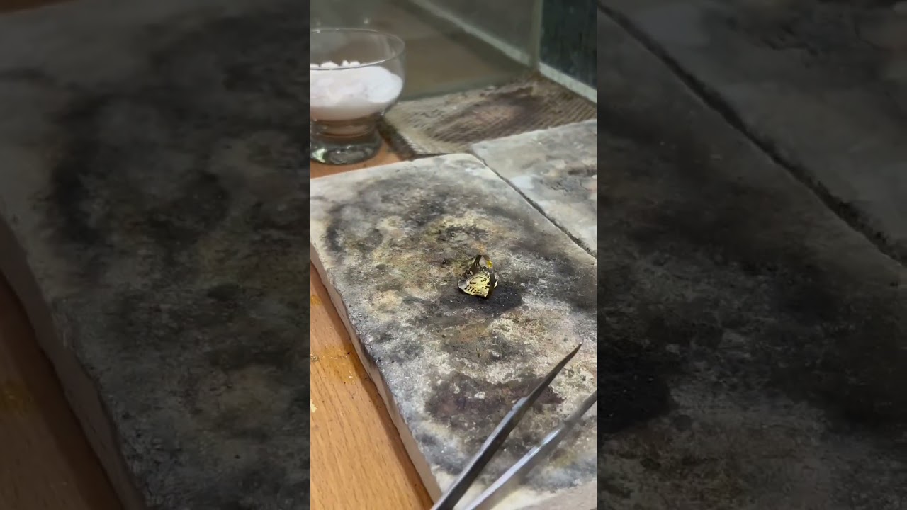 Broken Gold Ring repairing 