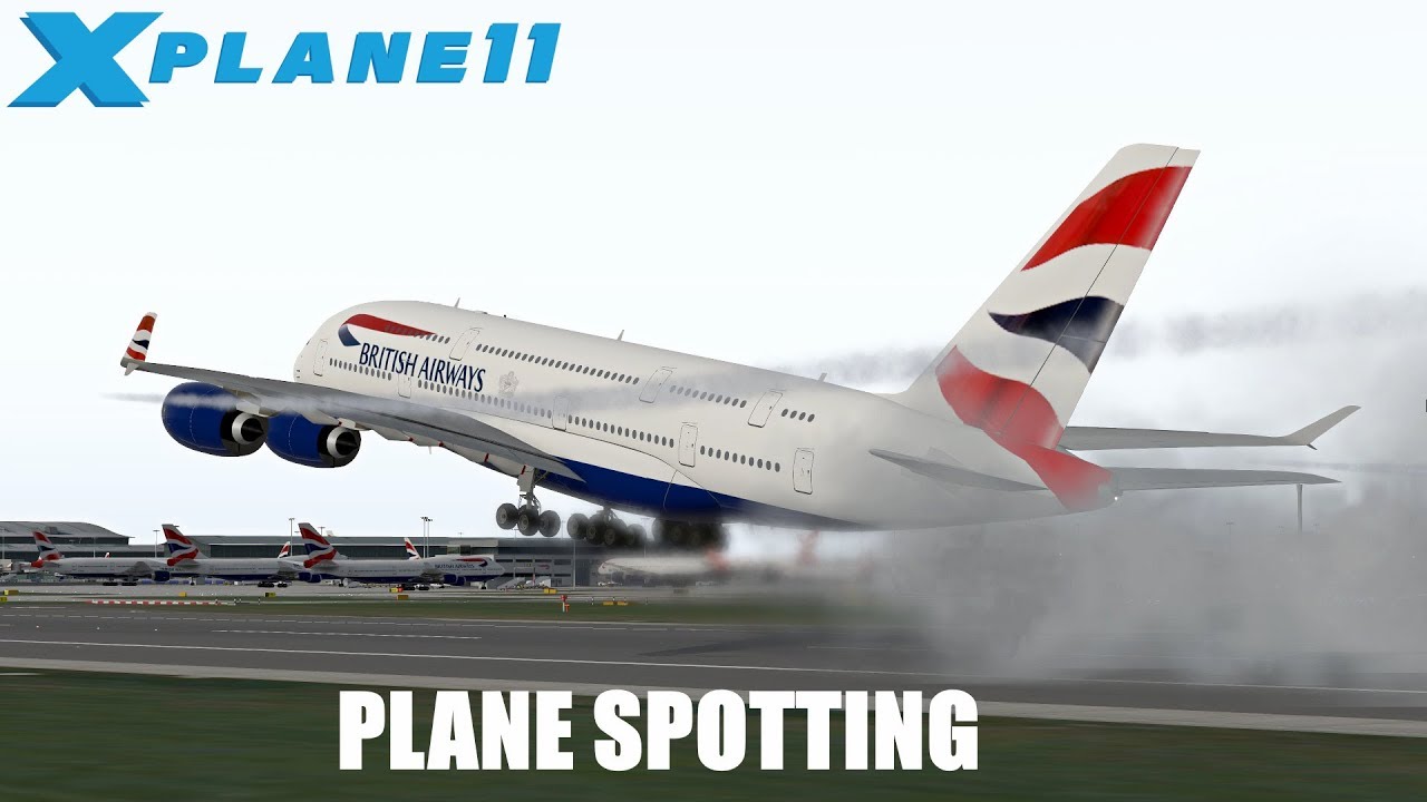 POWERFUL WET HEAVY Take Offs Incl. EMERGENCY RTO | London Heathrow | X Plane 11