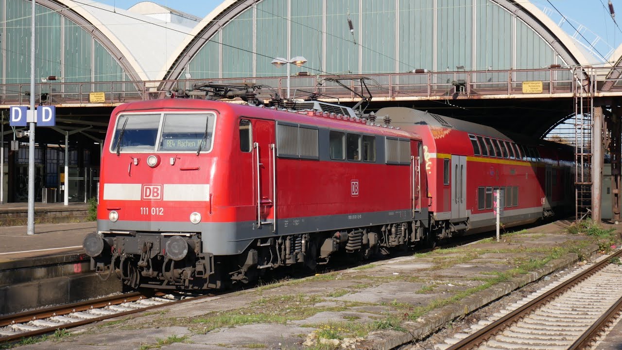Abschied von dem RE 4 mit Dosto der Deutschen Bahn in NRW Mit Br 111