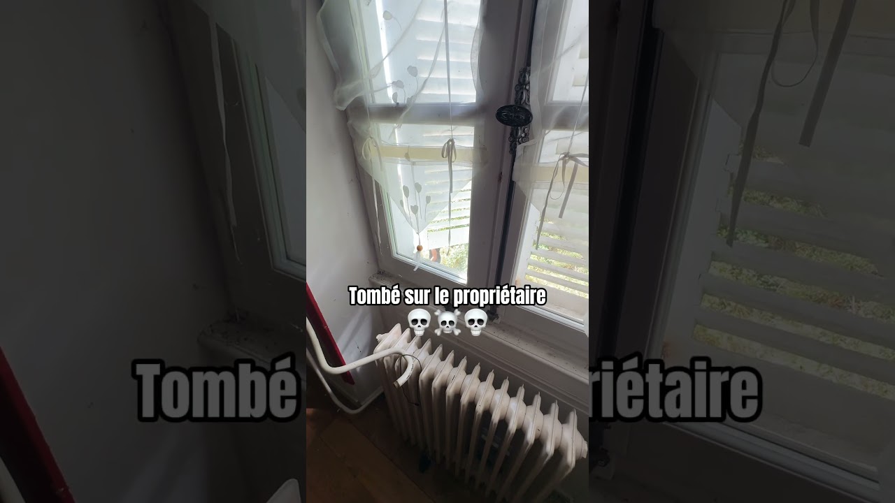 Propri&eacute;taire n&rsquo;aime pas qu&rsquo;on y rentre😭 #abandoned #endroits #urbex #insolite #police #propri&eacute;taire