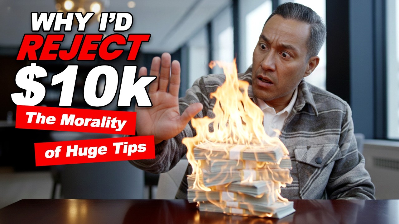 The HUGE $10k Tip Morality Problem