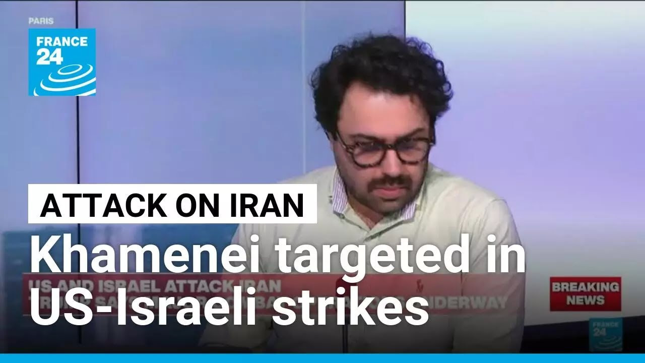 Iran supreme leader Khamenei targeted in US-Israeli strikes &bull; FRANCE 24 English