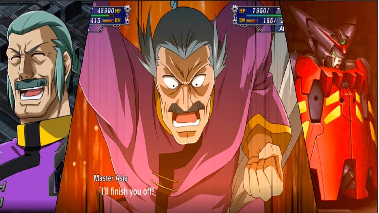 Super Robot Wars T (EN) - VS Master Asia l Birth of T3 (Stage 14)[G Gundam Shuffle Alliance]