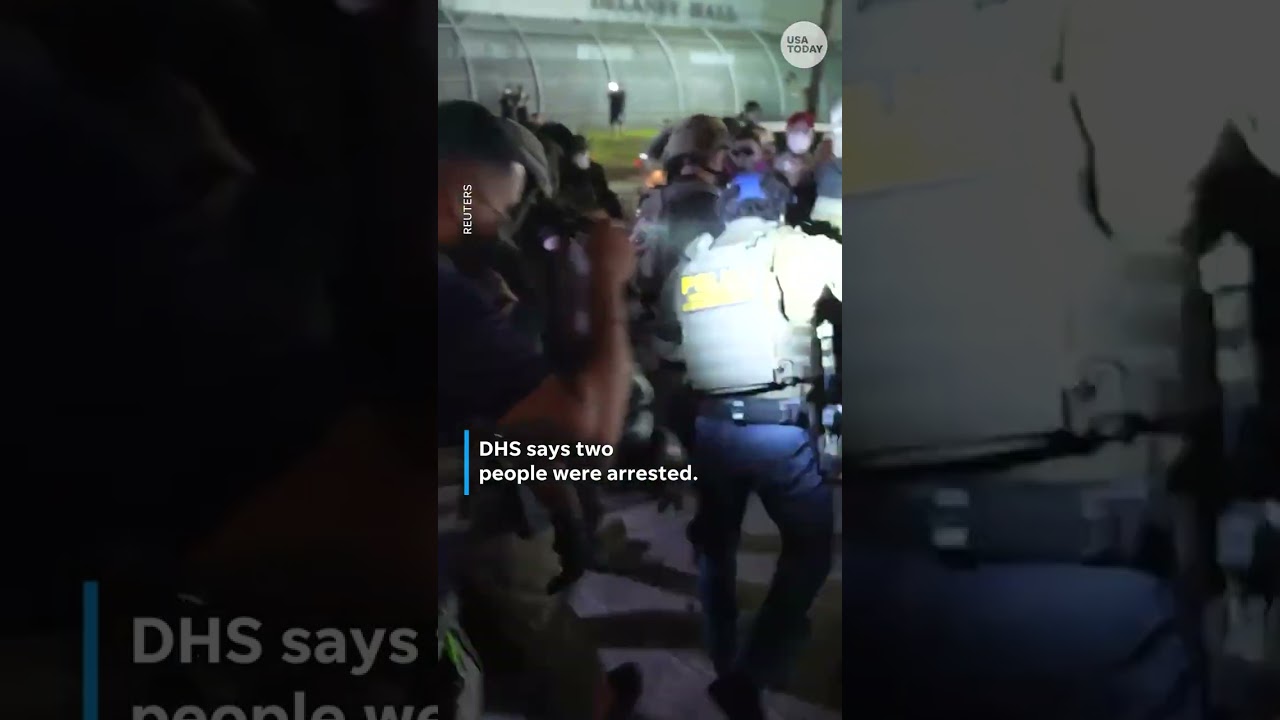 Protests escalate outside Delaney Hall detention center