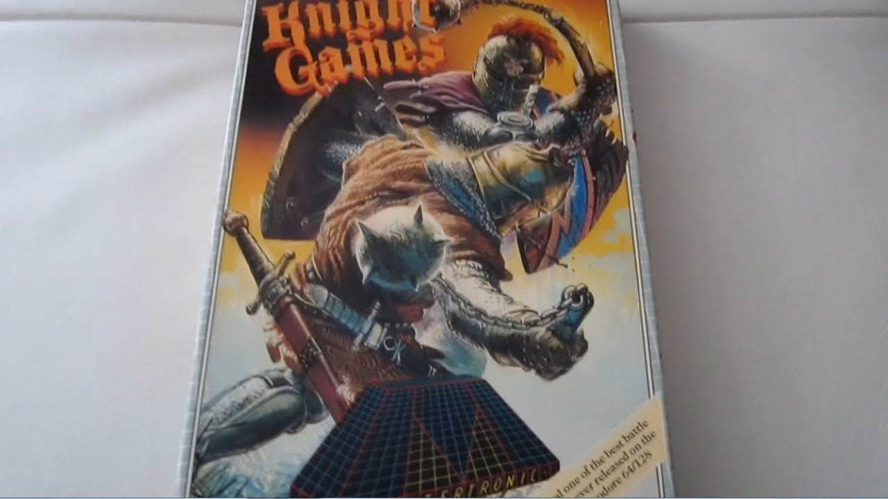 Retro Unboxing KNIGHT GAMES (C64)