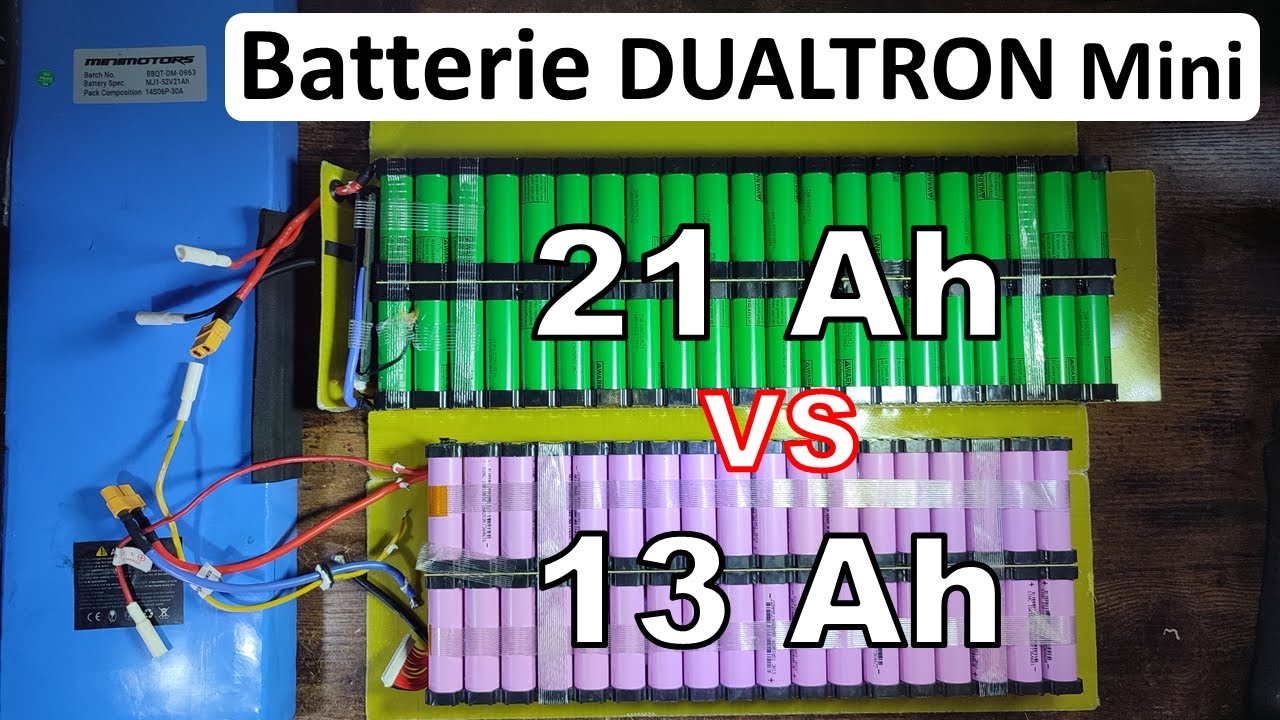 DUALTRON Mini 13 Ah ou 21 Ah : Quelle différence ? Analyse des batteries et prix de la trottinette
