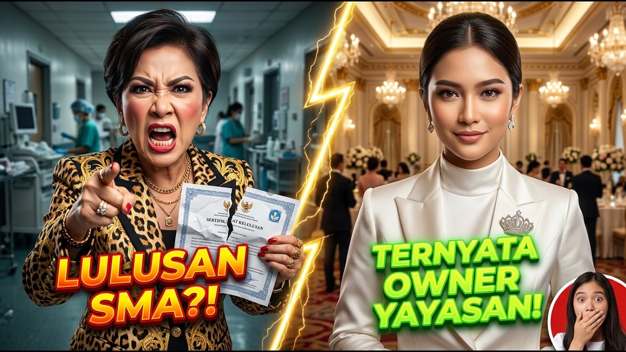 DIANGGAP GAK BERPENDIDIKAN! Mertua Pingsan Tahu Menantunya Pemilik Yayasan Pendidikan Terbesar!
