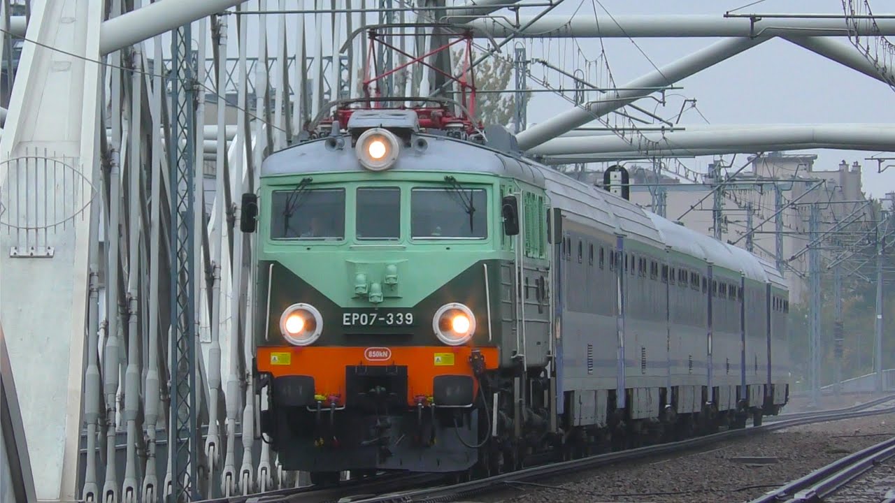 Klimatyczny przejazd starym pociągiem - EP07-339 - PKP Intercity [Przejazd, TLK 33170 