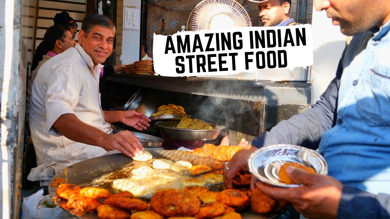 Incredible INDIAN STREET FOOD in Delhi, India | Old Delhi street food icons + TASTY buffalo biryani