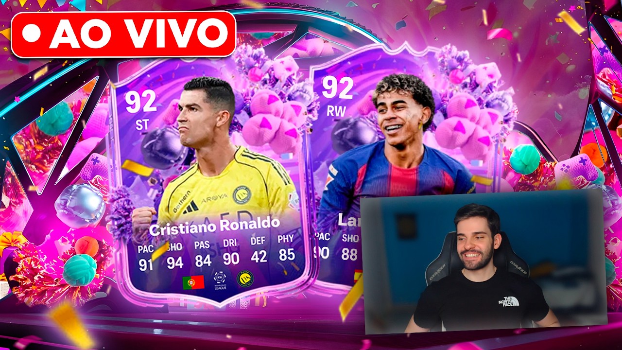🚨AO VIVO! MELHOR TIME do ULTIMATE TEAM! ICON NOVO!! EAFC 26