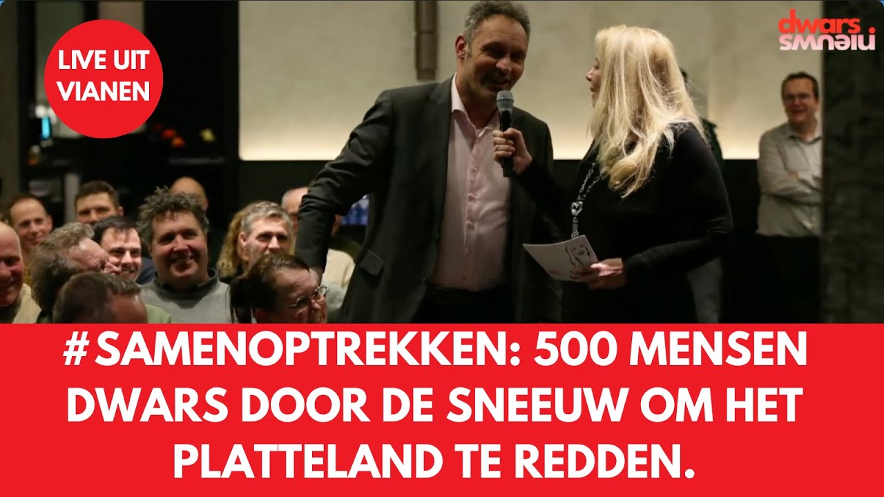 #SamenOptrekken Red het Platteland - Live vanuit Vianen