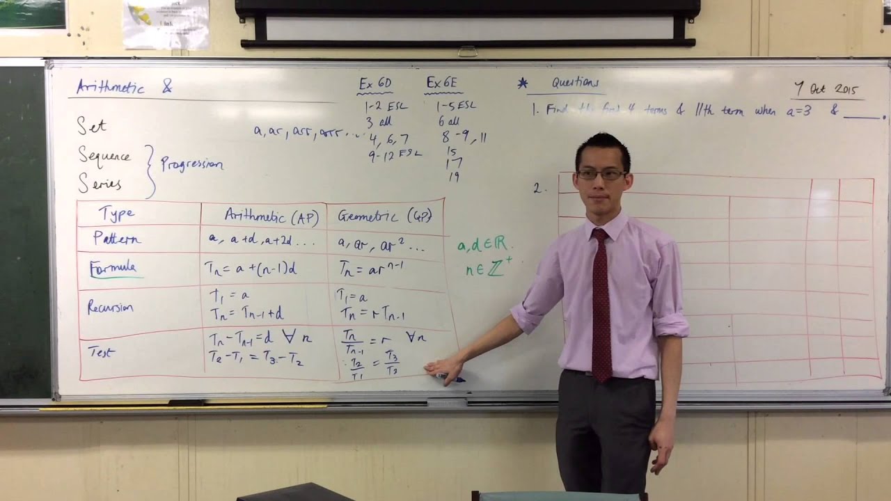 Intro to Geometric Progressions