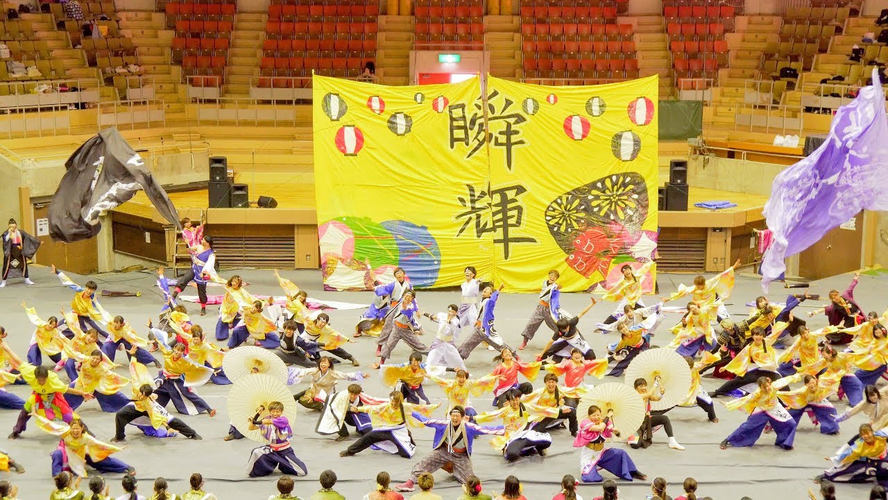 [4K] 岡山うらじゃ連 四季　葉月まつり 2019
