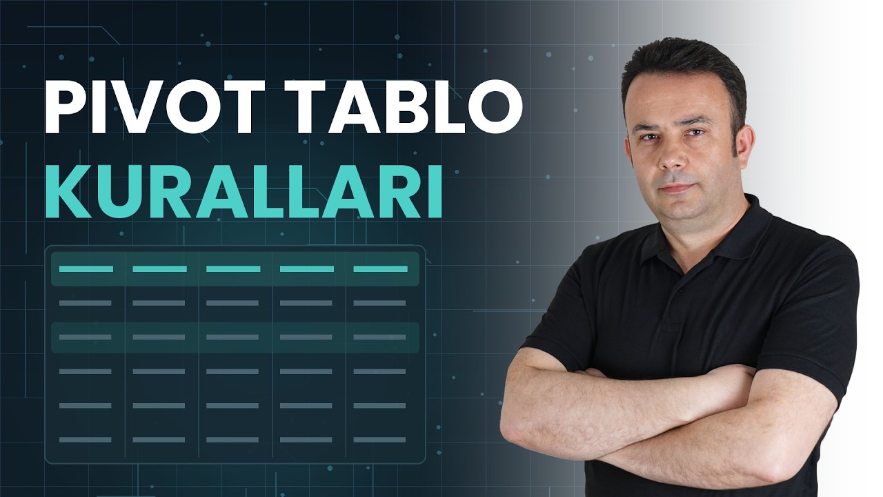Excel Pivot Tablo Oluşturma Kuralları
