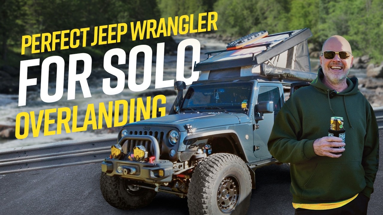 The PERFECT Jeep Wrangler for Solo Overlanding Adventures!