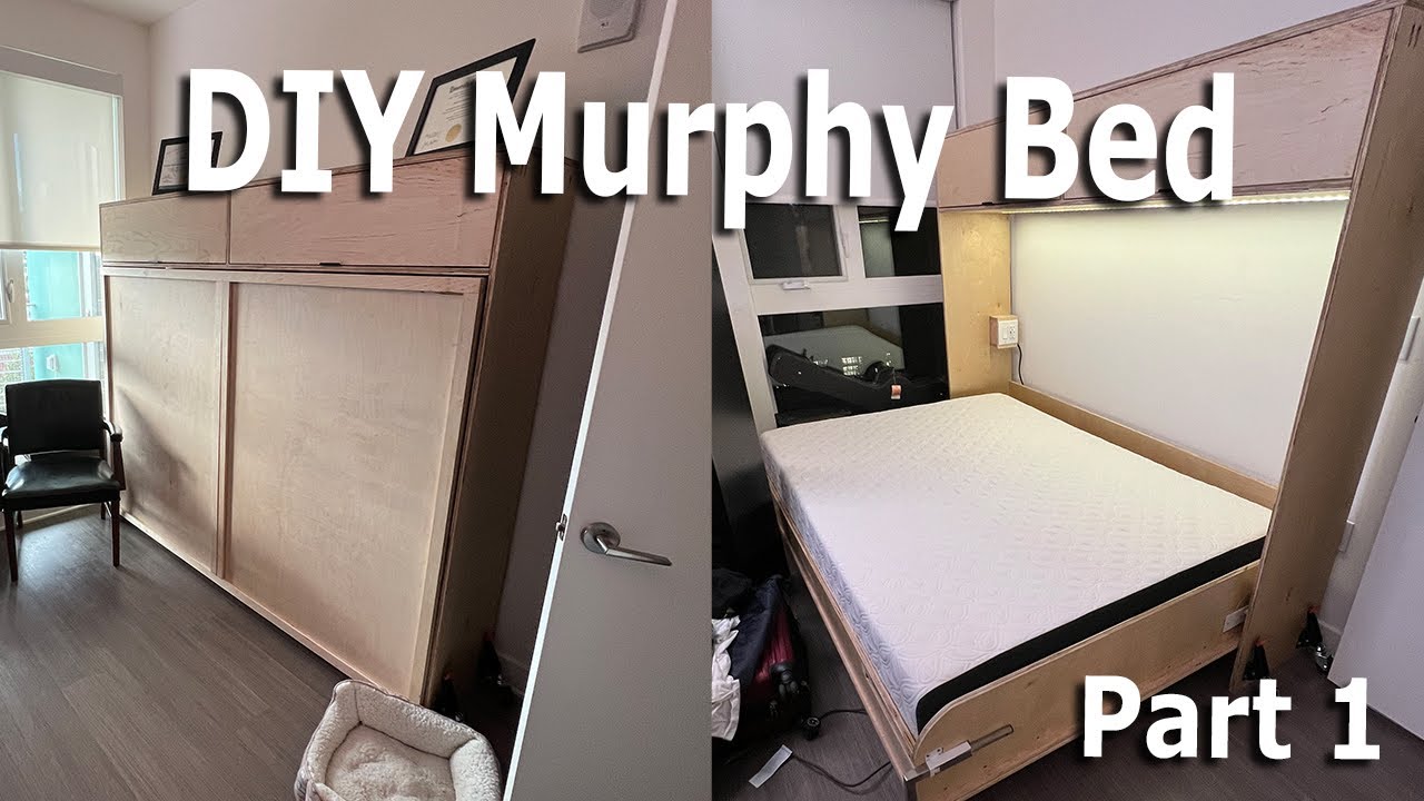 Building a Horizontal Murphy Bed with Cheap Amazon Springs - Part 1