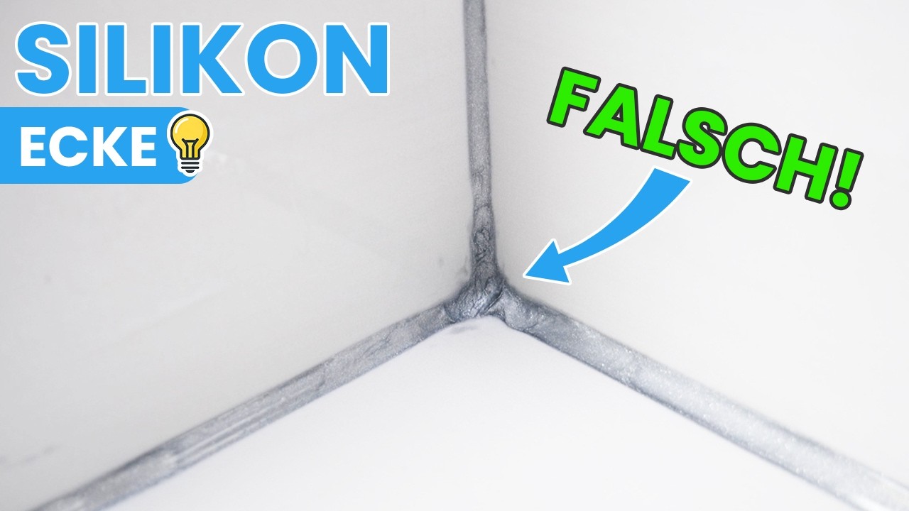 Silikon Ecken verfugen: Fliesenleger wollen, dass du diese Anleitung nicht kennst