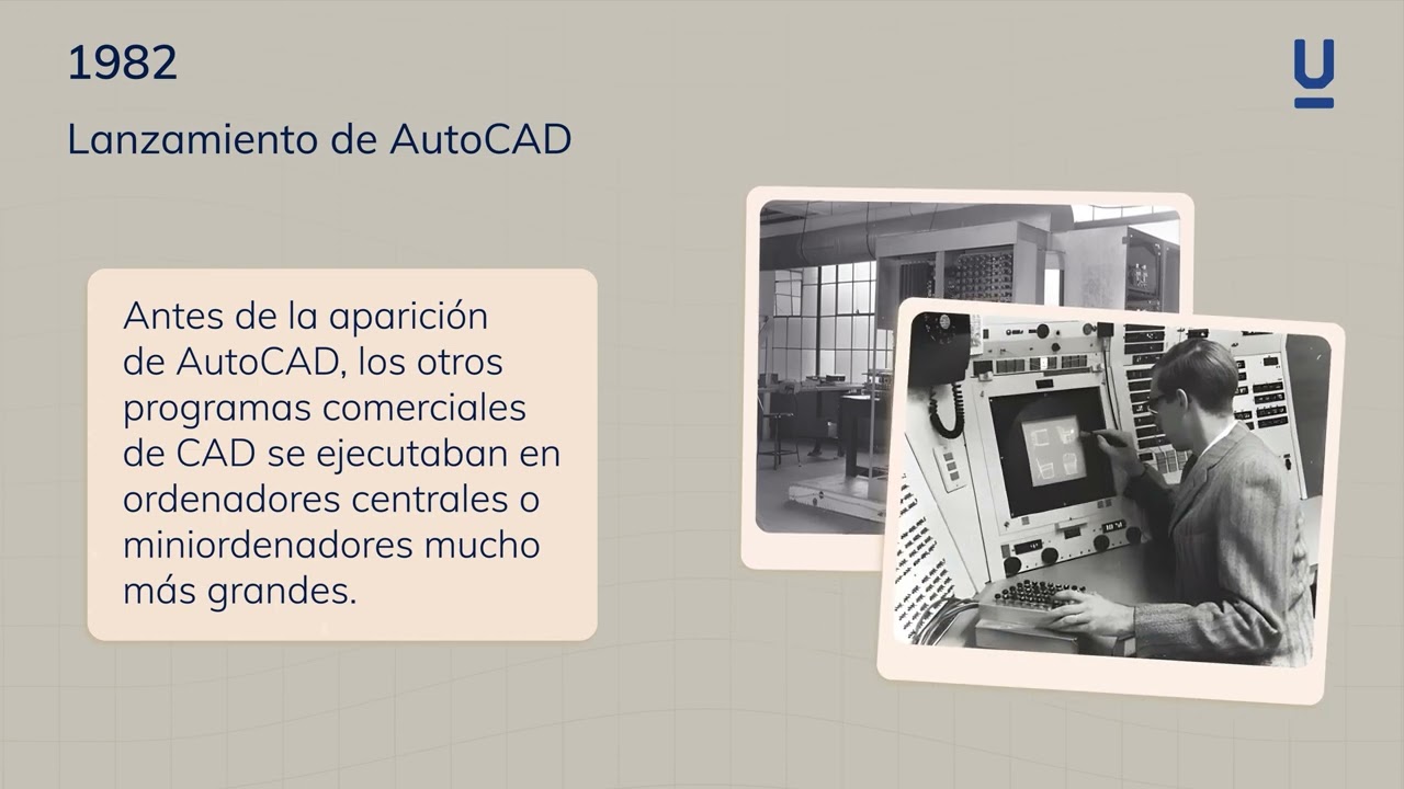 Historia de AutoCAD - Curso de AutoCAD 2D