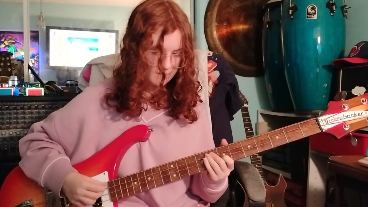 What's in a Kiss/Gilbert O'Sullivan bass play along by Cara