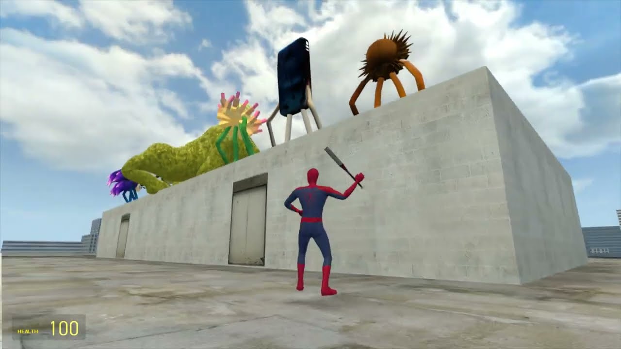 ALL THE HUGGY WUGGY FROM POPPY PLAYTIME IS TERRIFIING ME | GARRY'S MOD